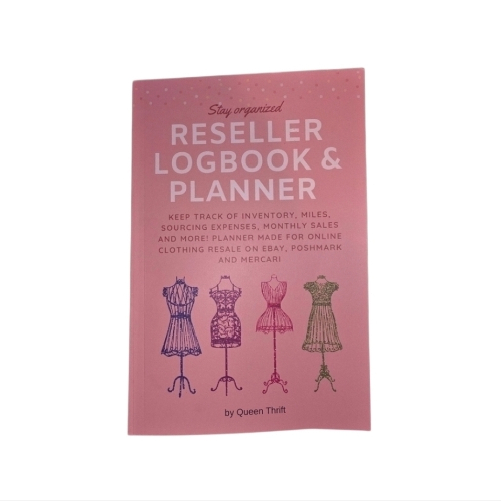 New Reseller Logbook & Planner 6"x9"